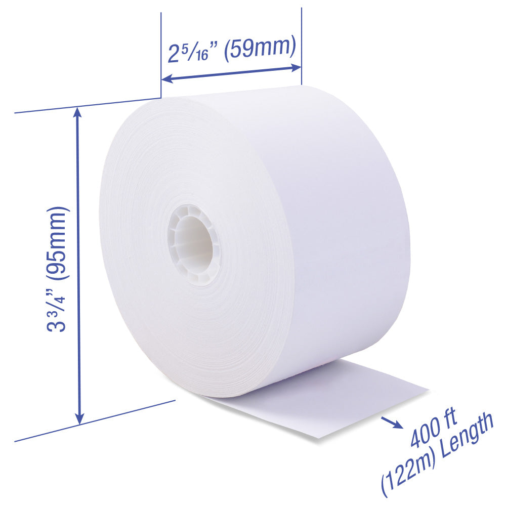 Thermal Paper 2 5/16 x 400 ft x 24 rolls for Gas Pumps